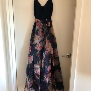 Eliza J. Floral gown
